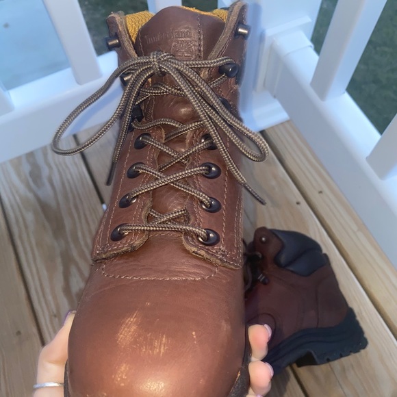 Women’s TIMBERLAND Steel Toe Working Boots - Picture 2 of 9